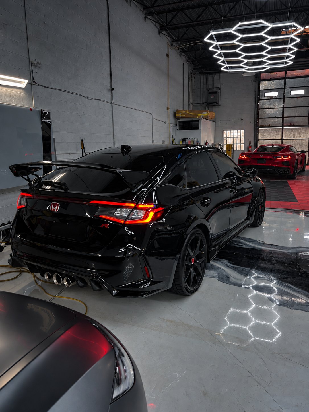 Honda Civic Type R with 20% ceramic tint